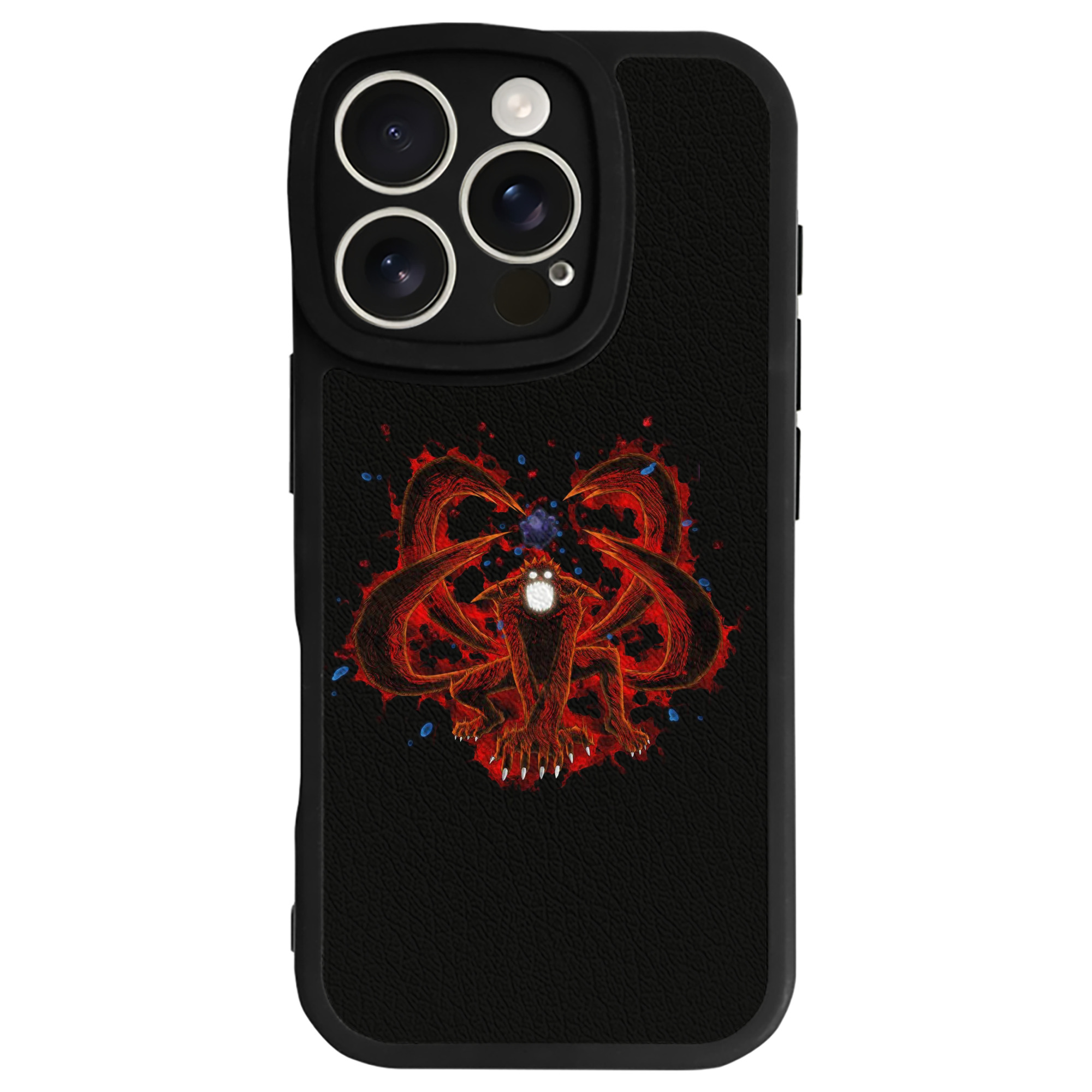 （画像用） NARUTO -ナルト- うずまき ナルト Uzumaki Naruto 【iPhone 16シリーズ対応】シリコンスマホケース（レザー調） 材質：シリコン